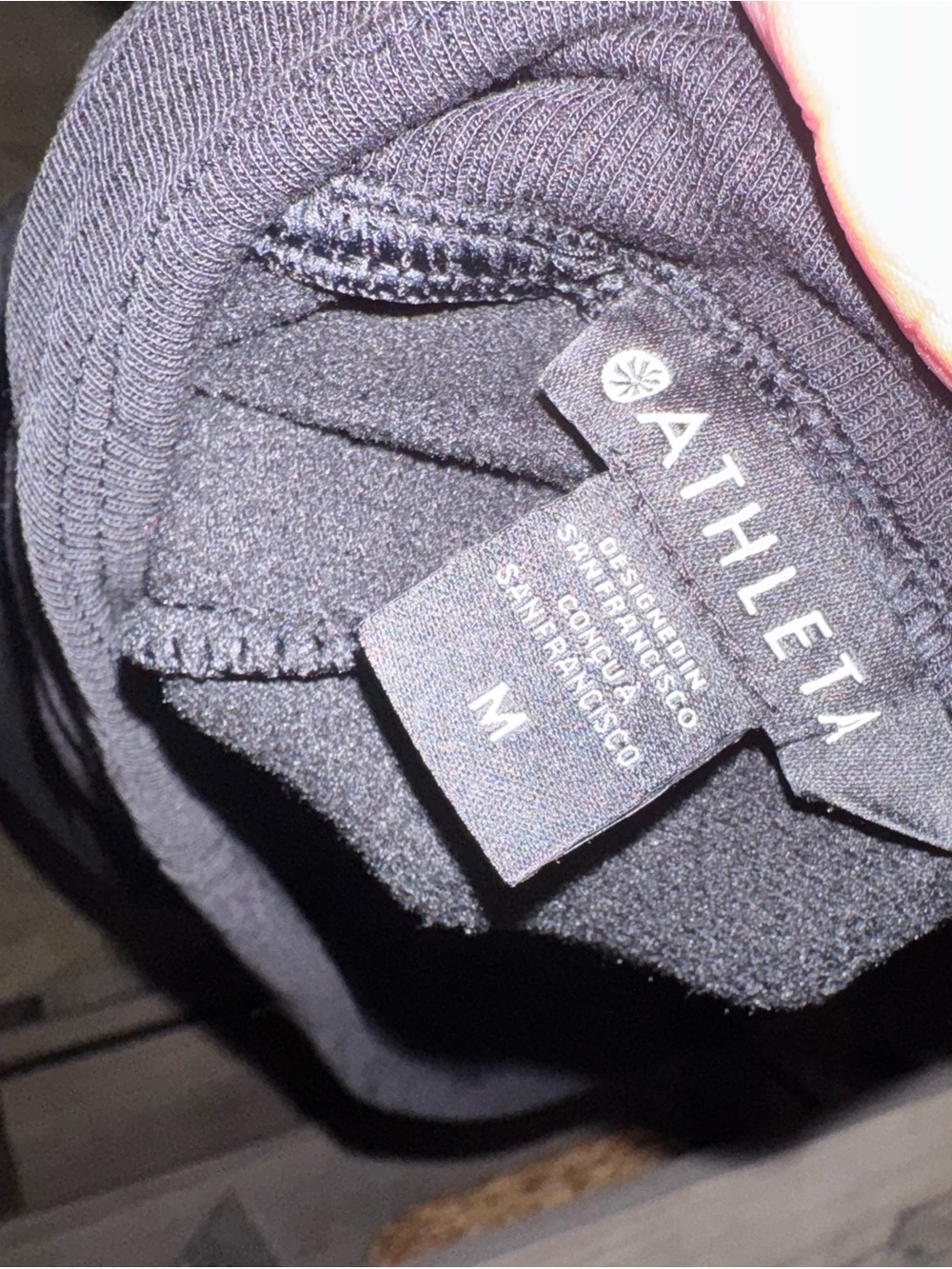 Athleta Black Women's Jogger Pants with Tapered Ankles - Picture 4 of 10